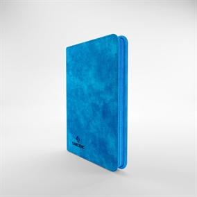 Gamegenic 8-Pocket Premium Zip-Album - Blå - Kortspil Samlemappe